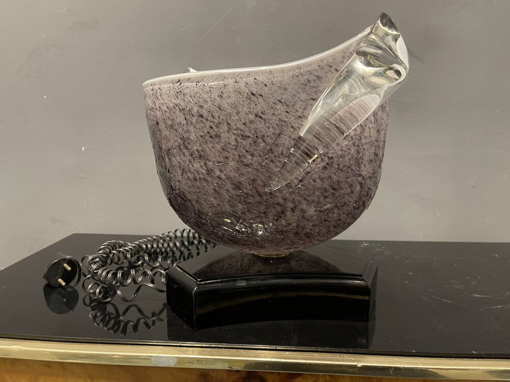 Murano Glass Table Lamps by Mila Schon, 1980s, Set of 2