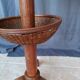 Charles X knitting machine in inlaid rosewood and rattan