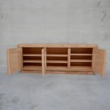 Art Deco Limed Oak Sideboard attributed to André Arbus