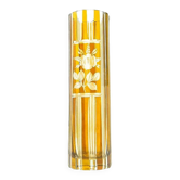 Mid-century modern vase, crystal, Huta Julia, Poland, 1970s