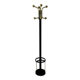 Portemanteau perroquet, 8 patères et porte parapluie.