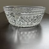 Art Deco chiseled crystal cup