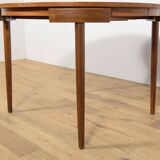 Mid-Century Teak Dining Table and Chairs Set by Hans Olsen for Frem Røjle, Denmark, 1950s, Set of 5