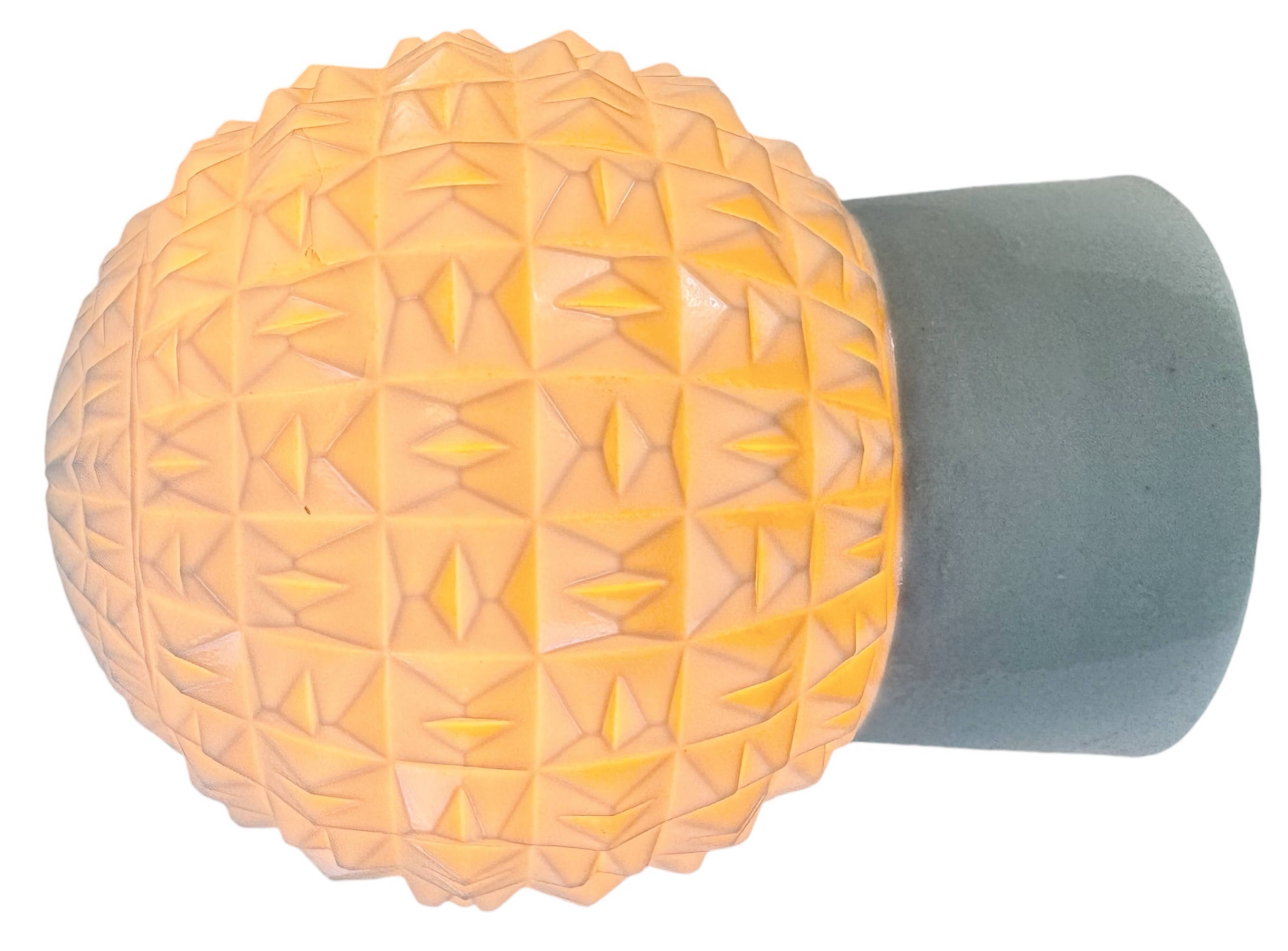 Vintage White Porcelain Ceiling Light, 1970s