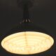 Scandinavian hanging vintage 50/60 in aluminum and teak gloss