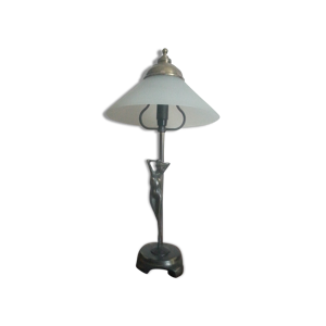 Lampe de bureau laiton - vieilli