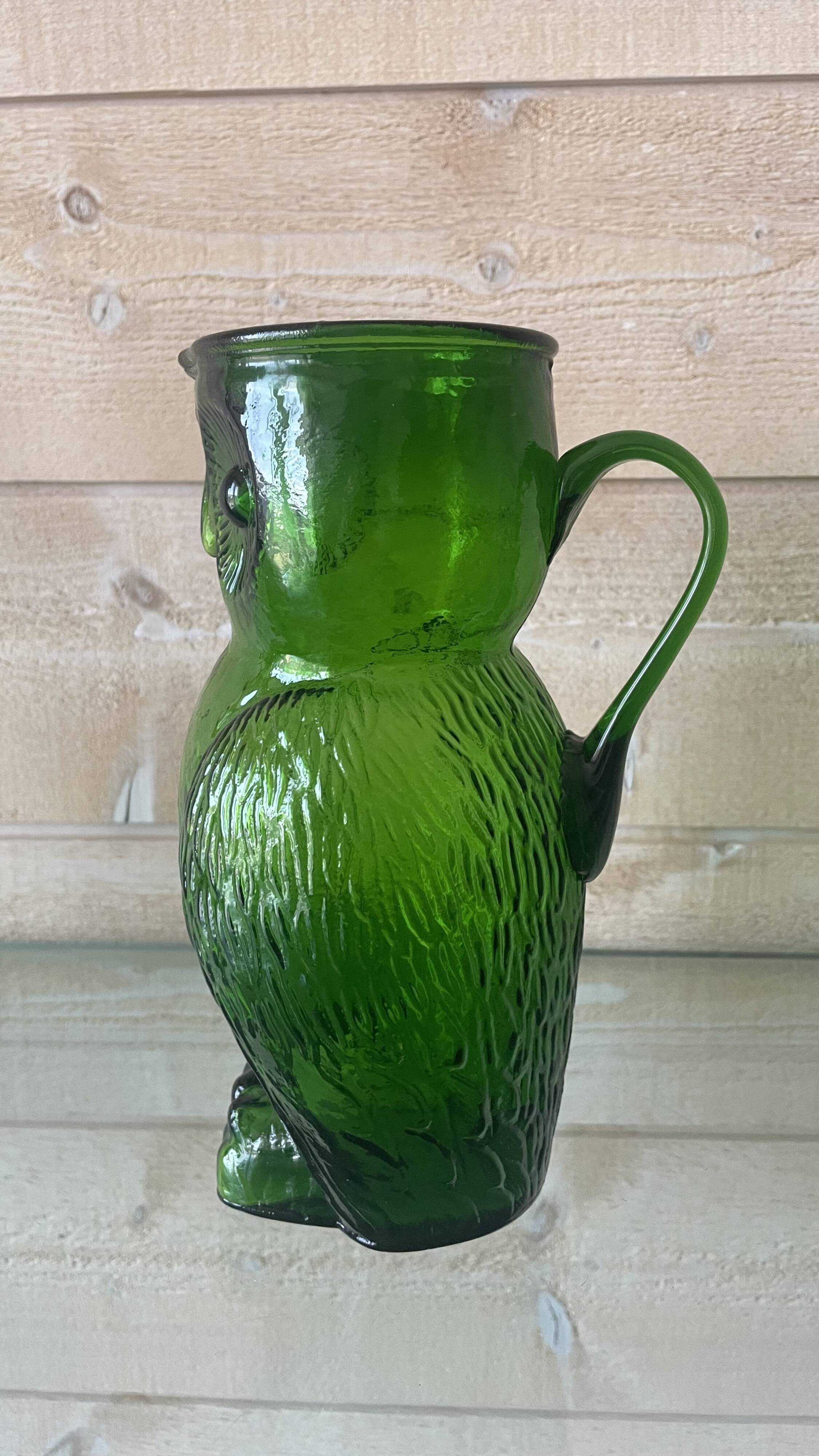 Vintage owl pitcher