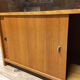 Buffet vitré portes coulissantes 1960