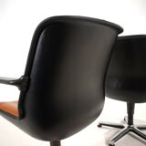 Set of two Fröscher office chairs by Burkhard Vogtherr, 1970