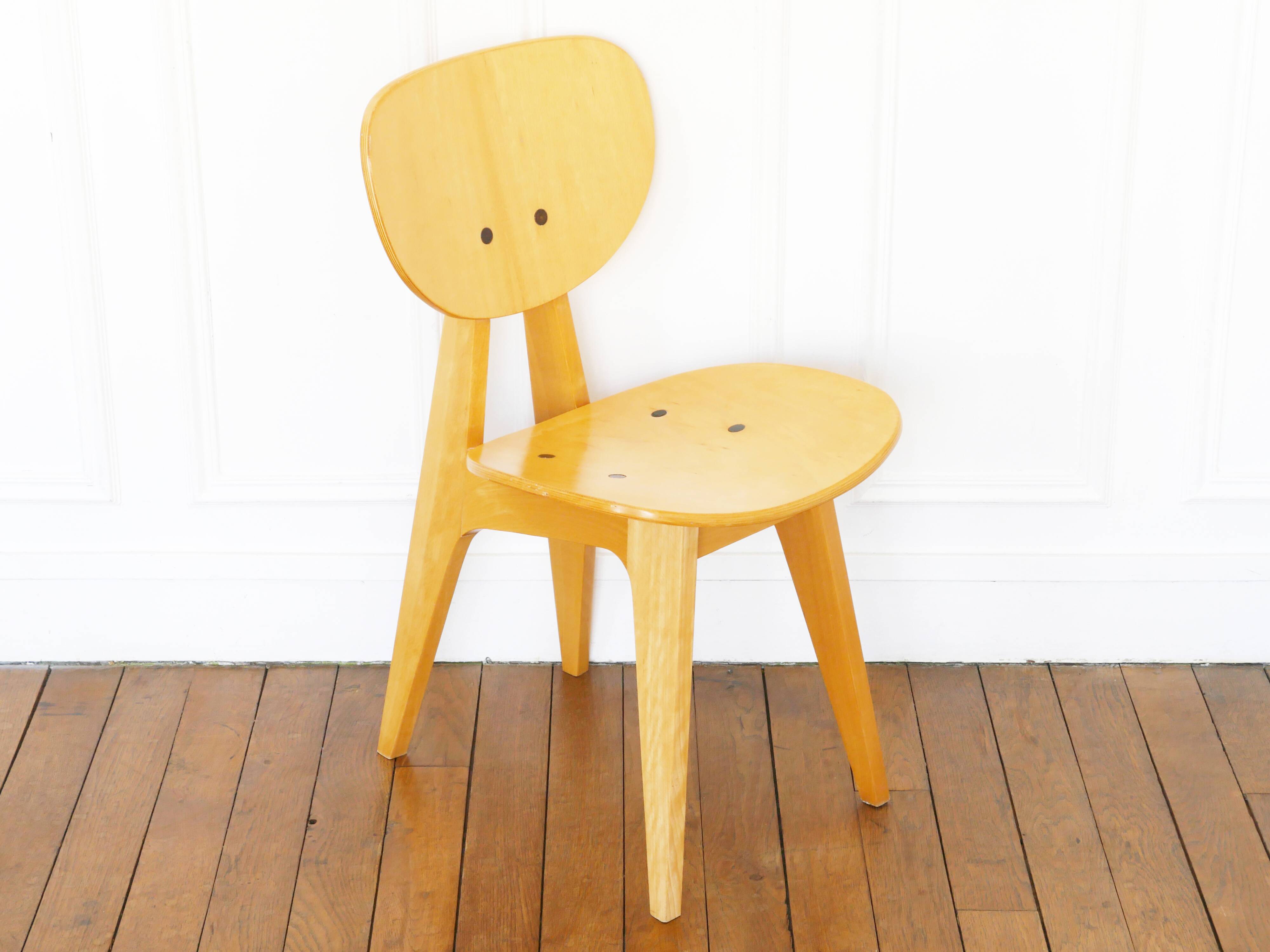 Chaise - junzo sakakura - modèle 3221 - tendo mokko