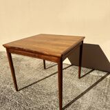 Danish extendable dining table and games table in Rio rosewood, 1960.