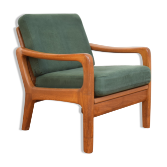 Mid-Century Danish Teak Armchair by Juul Kristensen for JK Denmark, 1970s.