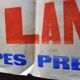 Affiche "Match de Rugby" - Ville de Langon - Années 1930