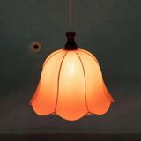 Vintage pink Scandinavian tulip pendant