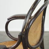 Very charming, elegant, vintage bentwood design bistro chair with comfortable armrests