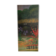Peinture huile sur bois