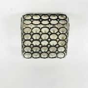 Pair of Mid-Century Modern Glass Ceiling Lights from Limburg, 1960s/1970s