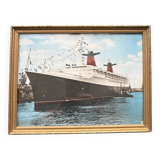 Old photo frame liner Le France