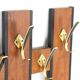 Wall coat rack 'Erika' - mid century modern - vintage