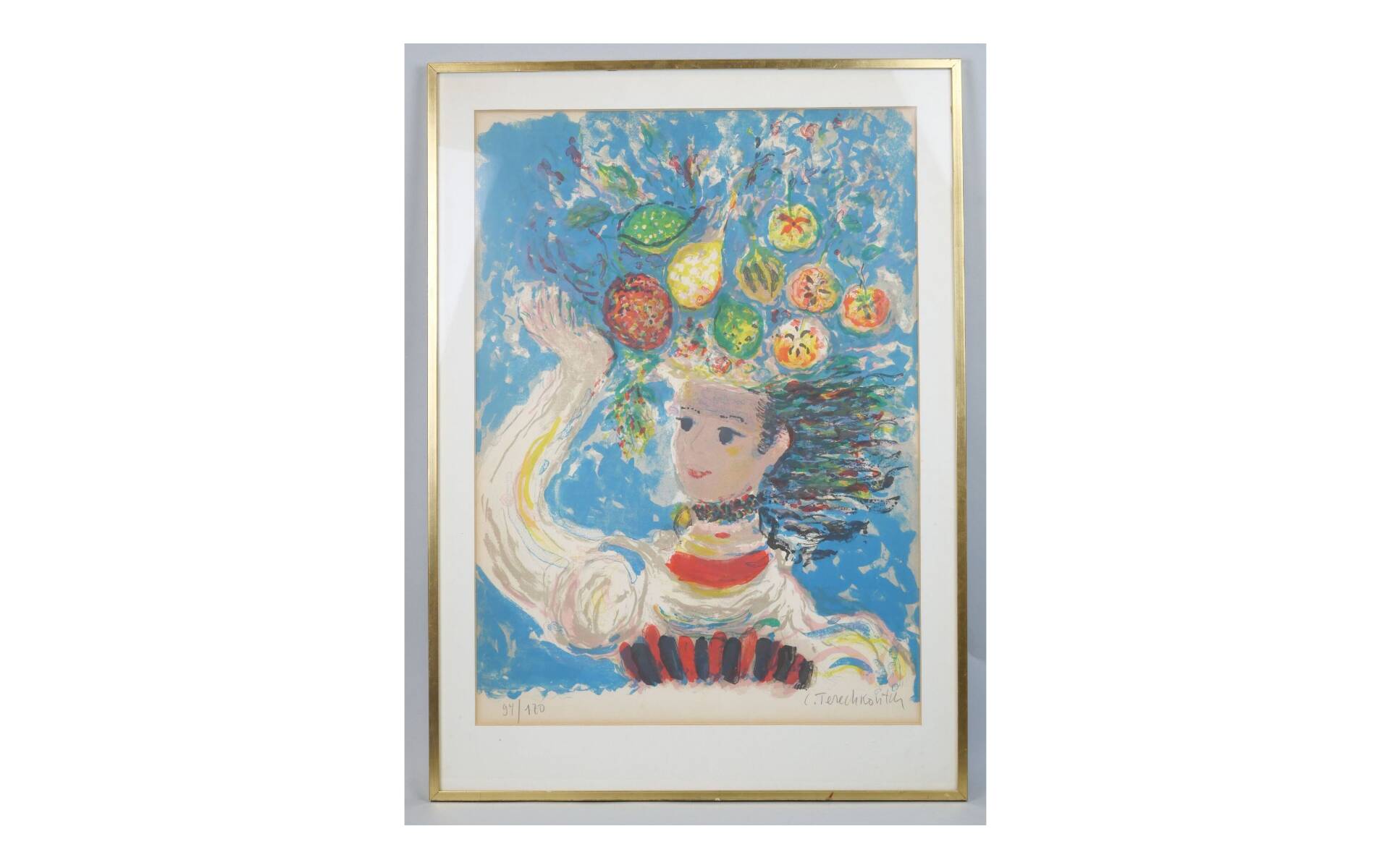 “Fruit salad” by Konstantin Andreevitch Tereshkovich