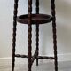 Vintage turned wooden gueridon from the 60s.