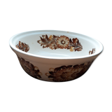 Vintage earthenware salad bowl