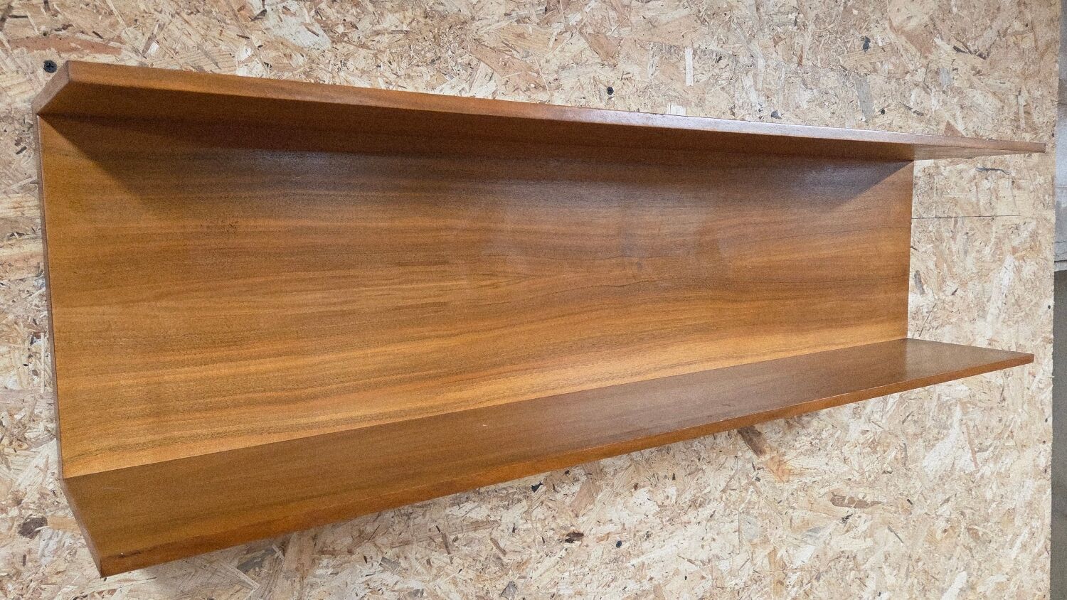 1970 teak shelf by Wilhelm Renz