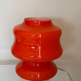 Glass table lamp