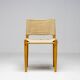 Occasional chair in ash and canvas Zanotta - Italian Mid-Century Modern, Functional Vintage