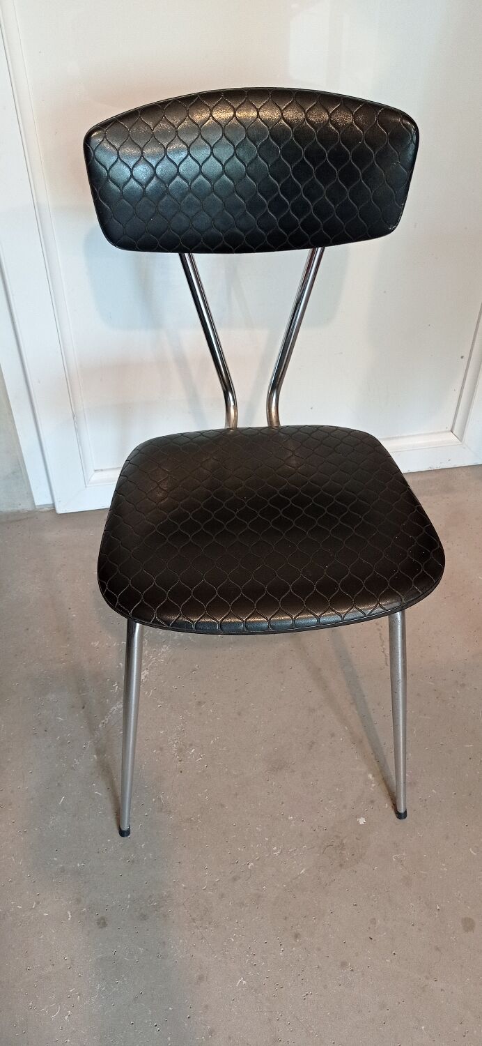 Leatherette chair 60