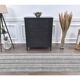 1970s Grey Natural Turkish Hand-Knotted Runner Rug 79x270