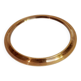 Vintage round mirror tray