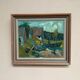 Original Swedish Oil on Panel – "Vid Knabäck, Skåne" by Carl-Axel Schwieler – Signed – Vintage & Framed – 59 × 50 cm (23.2" × 19.7")