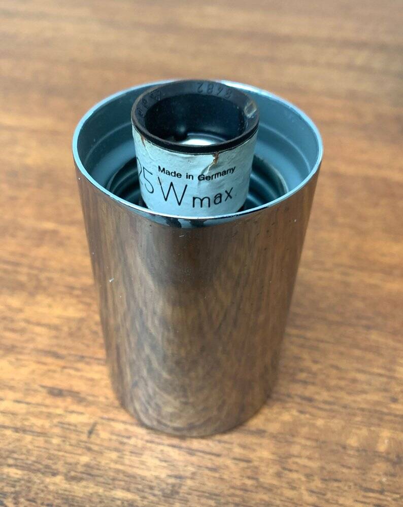 Vintage wall lamp from the German space age by Motoko Ishii for Staff, 1970s.