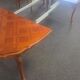 Louis XV extendable table + 6 chairs
