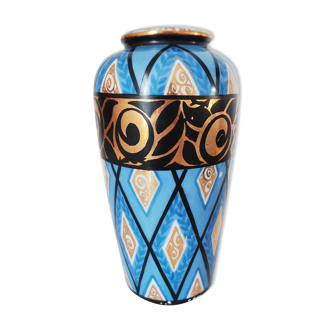 Art Deco vase signed Petit 1928