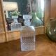 Cut glass whiskey decanter