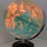 Globe Earth bright vintage brand columbus