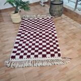 Handmade wool Berber rug 150 X 100 CM