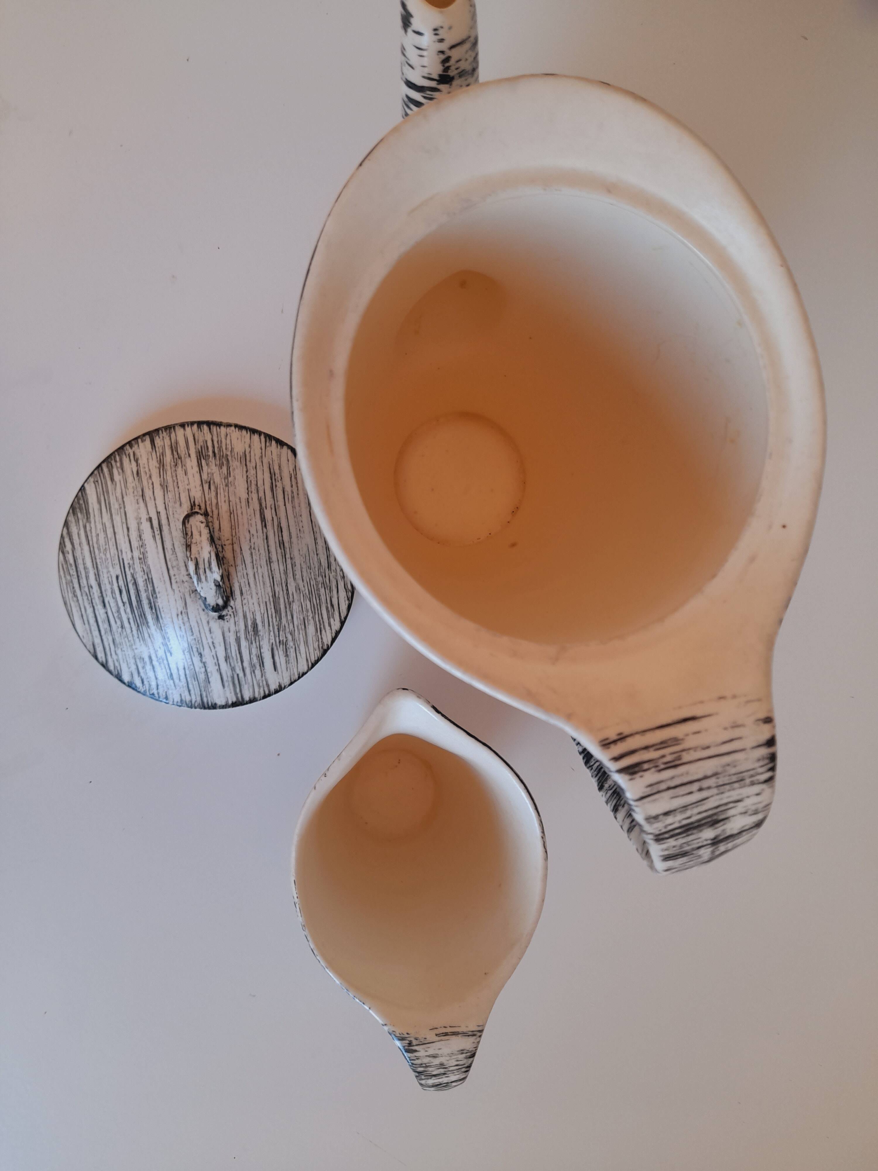 Ensemble verseuse à café et pot à lait Salins collection Tolède