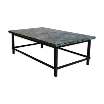 Marble and iron coffee table 1950