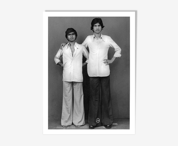 Portrait de deux amis à Jaipur II