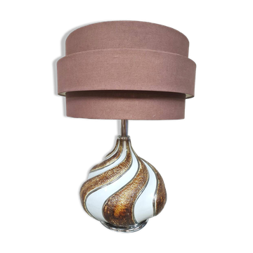 Lampe de table en céramique, Italie 1970