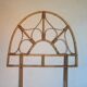 Pair of rattan headboards