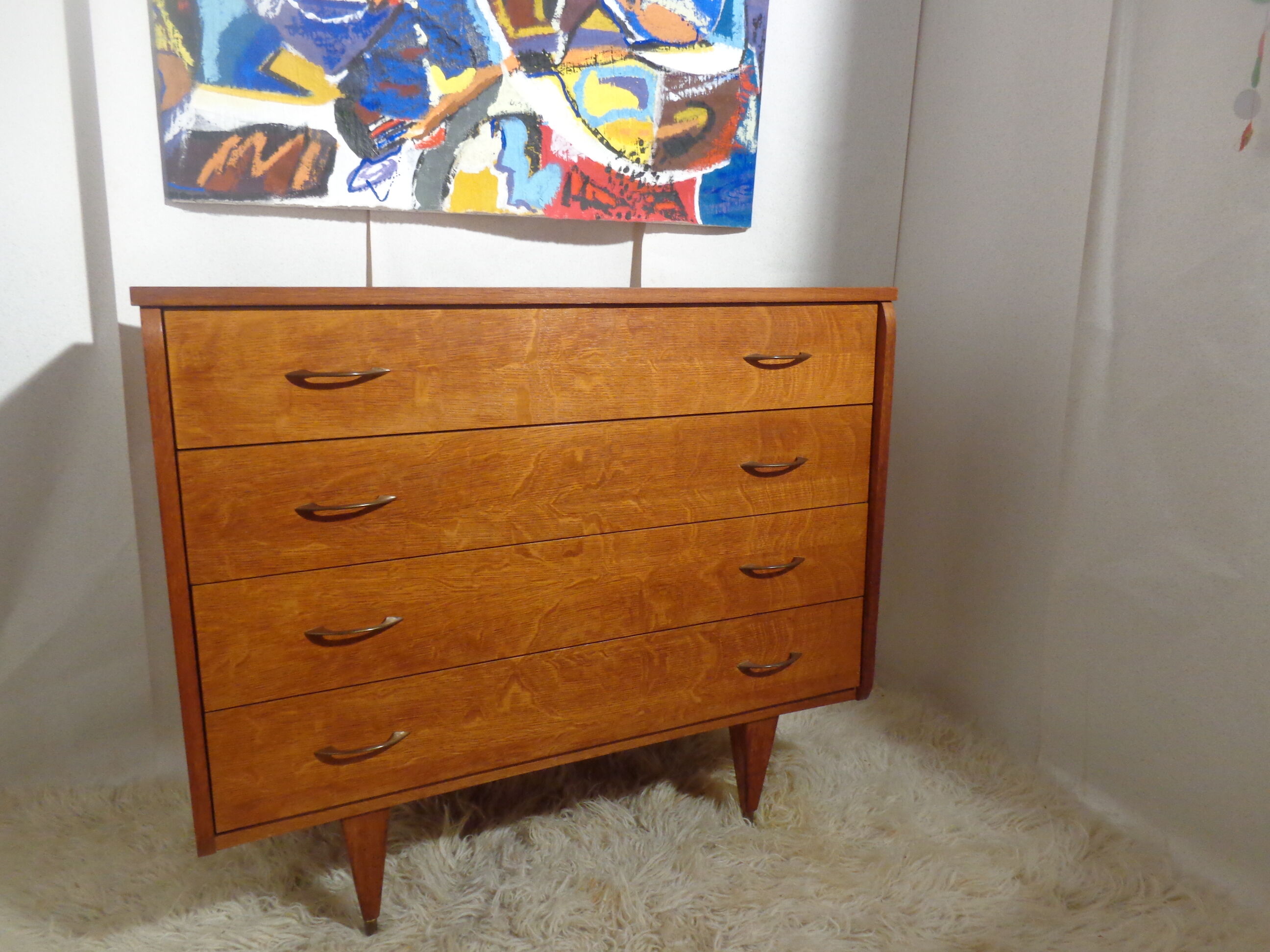 Vintage Scandinavian chest of drawers of the 60s