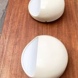 Italian Space Age Wall Lamps from the Mid-Century by Gerd Lange for Kartell, 1960s, Set of 2