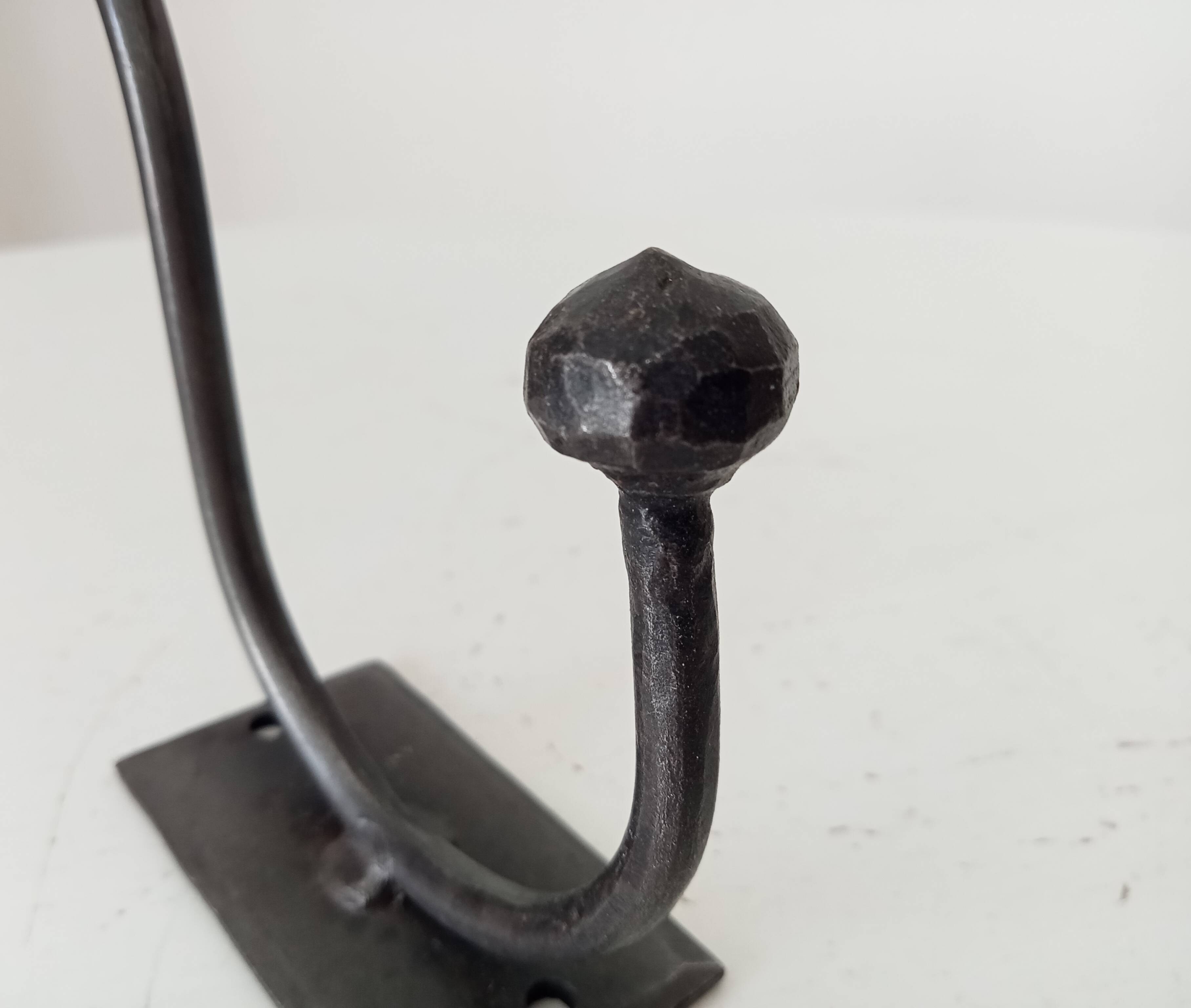Brutalist coat rack pair