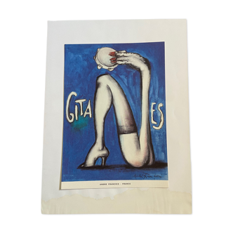 Poster Gitanes by André François