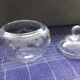 Napoleon III style glass sugar bowl