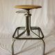 Industrial designer stool Heliolithe design werzalit vintage